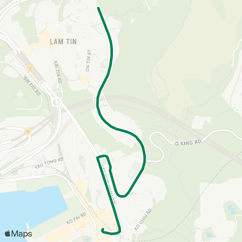Green Minibus Services Mount Butler - Admiralty Sta (Drake St) map