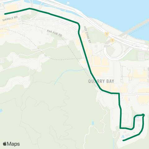 Green Minibus Services Yuen Long (Tai Fung Street) - Ha Pak Nai map