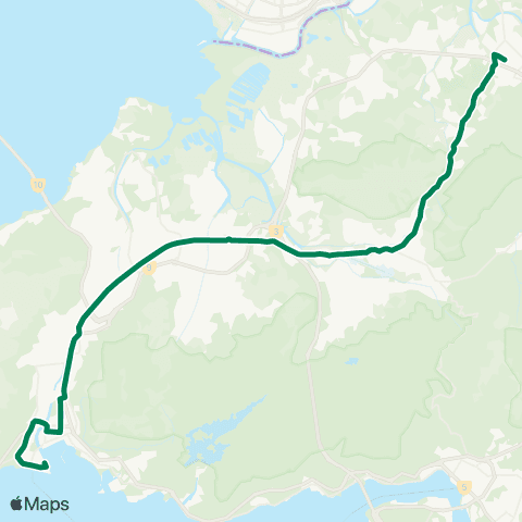 Green Minibus Services Tuen Mun Ferry Pier - Sheung Shui Sta map