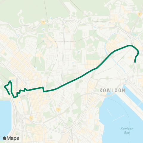 Green Minibus Services Fu Tai Estate - Tuen Mun Town Ctr (Circular) map