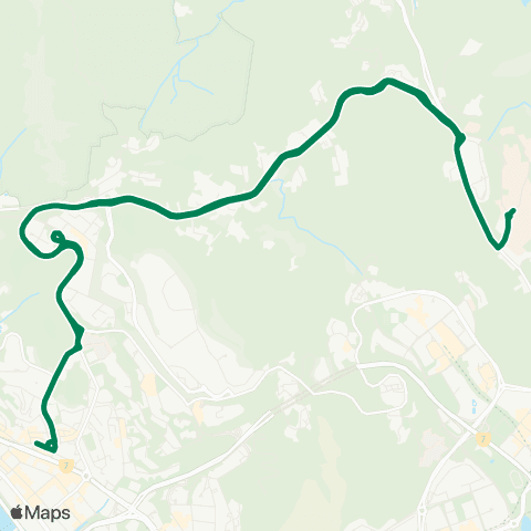 Green Minibus Services Hong Kong Univ of Science and Tech (S Sta) - Kwun Tong (Circular) map