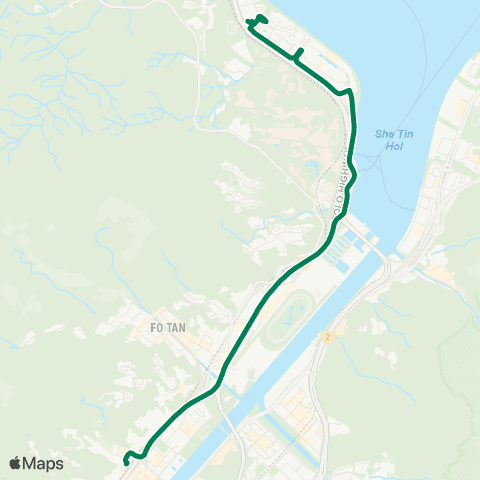 Green Minibus Services Aberdeen (Sai On St) - Ap Lei Chau (Circular) (Supplementary Service Route) map