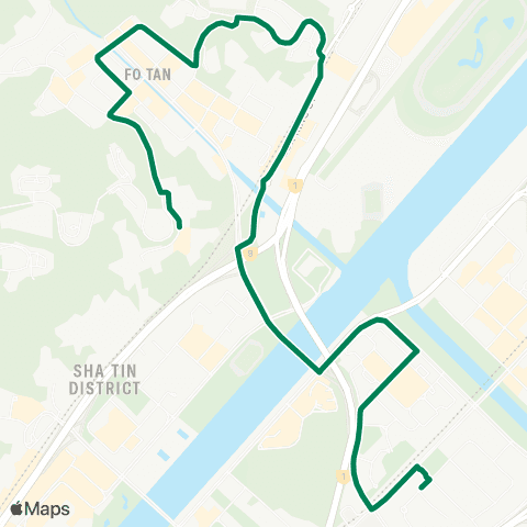 Green Minibus Services Sui Wo Court - Yu Chui Court map