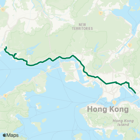 Kowloon Motor Bus Handsome Court - Kwun Tong Ferry map