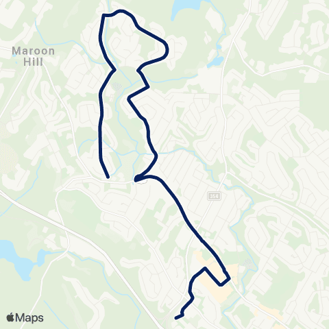 Halifax Transit Millwood map