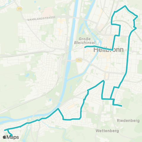  Heilbronner · Hohenloher · Haller Nahverkehr GmbH Horkheim - Sontheim - Schickhardstraße - Hbf / Willy-Brand-Platz map