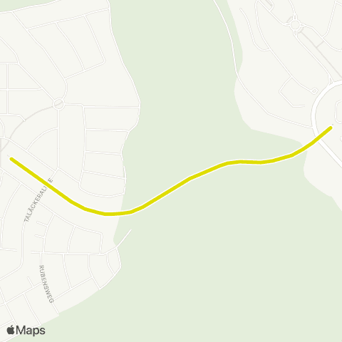  Heilbronner · Hohenloher · Haller Nahverkehr GmbH Bergbahn Künzelsau: Talstation - Taläcker Bergstation u. zurück map