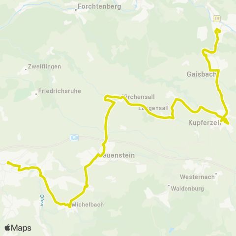  Heilbronner · Hohenloher · Haller Nahverkehr GmbH  map
