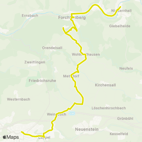  Heilbronner · Hohenloher · Haller Nahverkehr GmbH  map