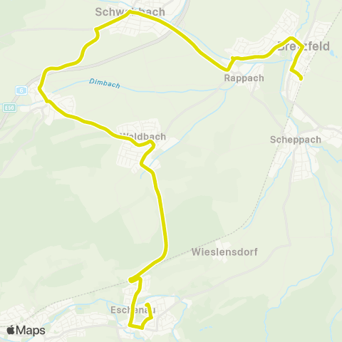  Heilbronner · Hohenloher · Haller Nahverkehr GmbH  map
