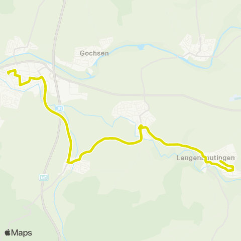  Heilbronner · Hohenloher · Haller Nahverkehr GmbH Neudeck - Langenbeutingen - Brettach - Neuenstadt a.K. map