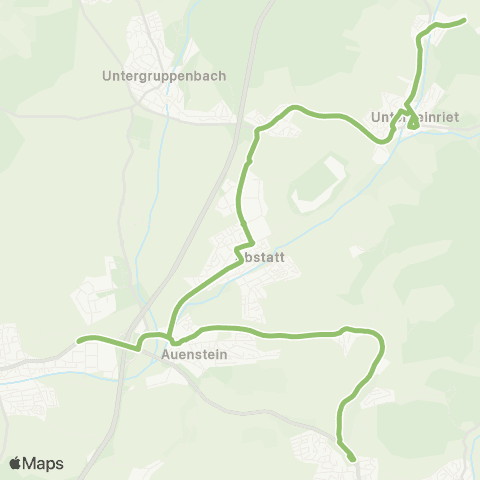  Heilbronner · Hohenloher · Haller Nahverkehr GmbH Beilstein - Ilsfeld - Abstatt - Untergruppenbach map