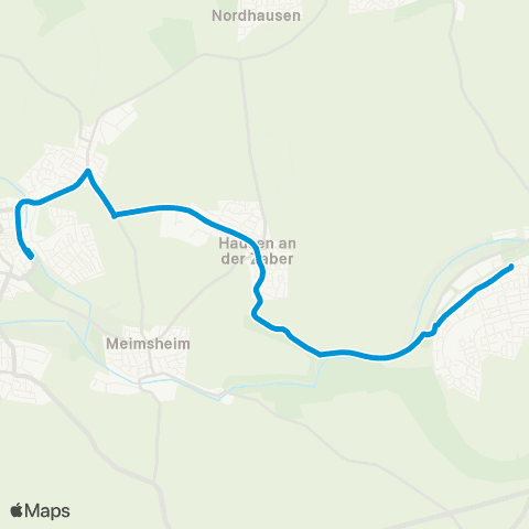  Heilbronner · Hohenloher · Haller Nahverkehr GmbH Lauffen - Hausen - Dürrenzimmern - Brackenheim map