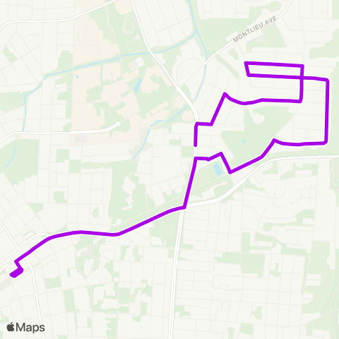 High Point Transit Washington Drive map