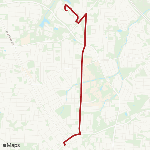 High Point Transit Oak Hollow Mall map