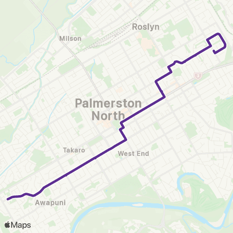Horizons Regional Council Clyde Cres - Rugby St map