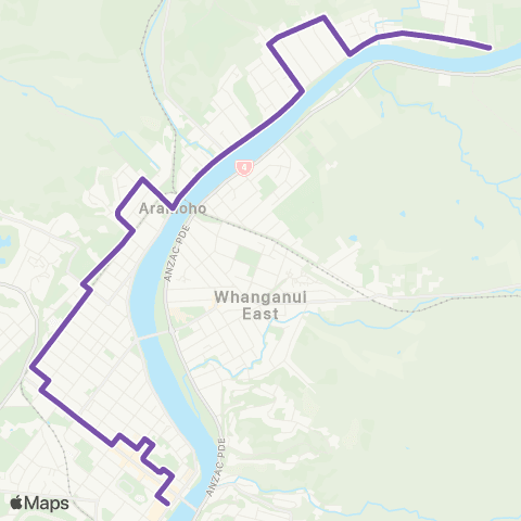 Horizons Regional Council Aramoho via London St map