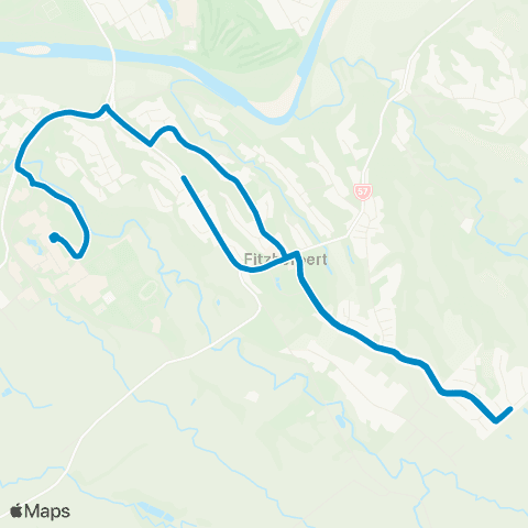 Horizons Regional Council Summerhill to Massey map