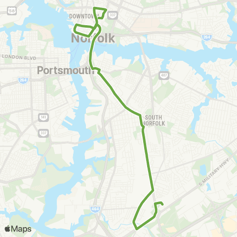 HRT South Norfolk map