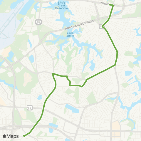 HRT Wesleyan & Haygood Rd map