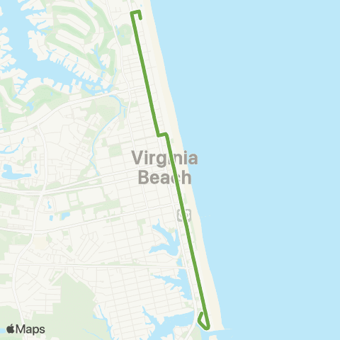 HRT Atlantic Avenue Trolley map