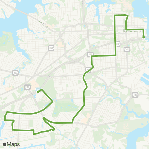 HRT Academy Park map