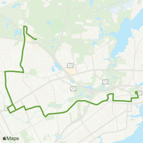 HRT Virginia Peninsula Community College map