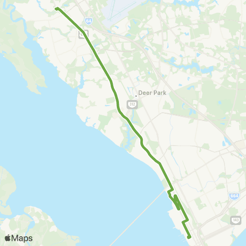 HRT Denbigh Fringe map