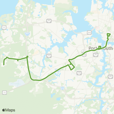 HRT 757x - Amazon map