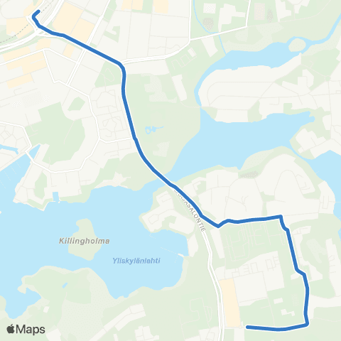 HSL Herttoniemi (M)-Yliskylä map