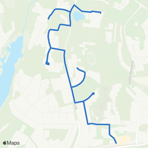 HSL Vuosaari(M)-Koukkusaarentie-Pohjoinen ostoskeskus map