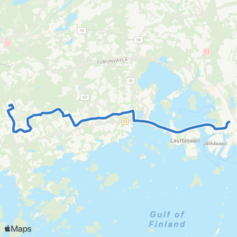 HSL Tapiola (M)-Niittykumpu (M)-Olari-Nöykkiö-Espoonlahti (M) map