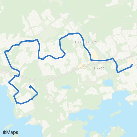 HSL Matinkylä (M)-Nöykkiö-Tillinmäki-Espoonlahti (M) map