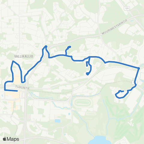 HSL Leppävaara-Mäkkylä-Pitäjänmäki - Pajamäki map