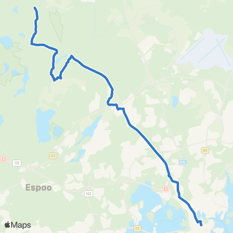 HSL Elielinaukio-Rinnekoti map
