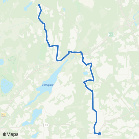 HSL Leppävaara-Pähkinärinne-Kalajärvi map