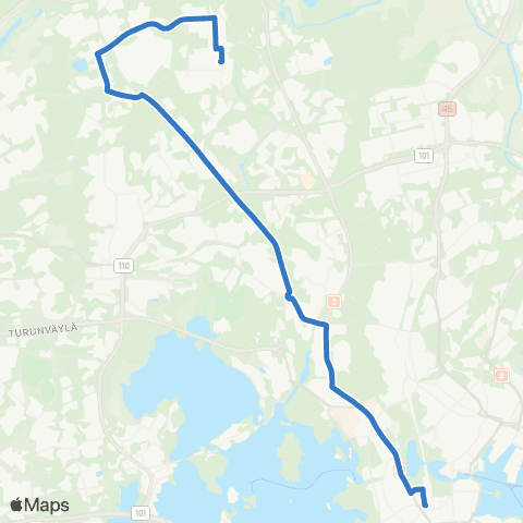 HSL Elielinaukio-Myyrmäki map