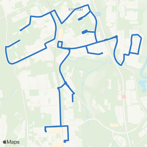 HSL Martinlaakso-Myyrmäki map