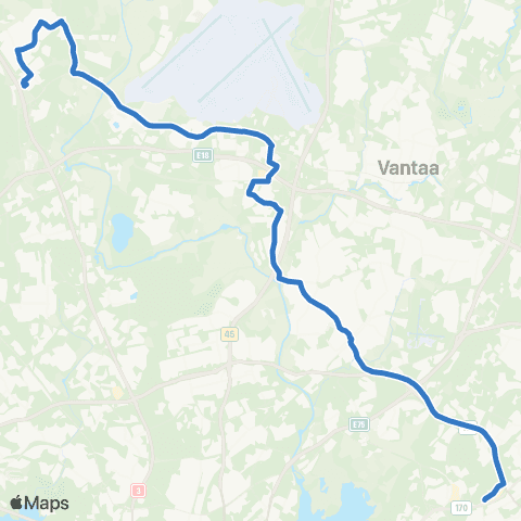HSL Itäkeskus (M)-Malmi-Aviapolis-Kivistö map