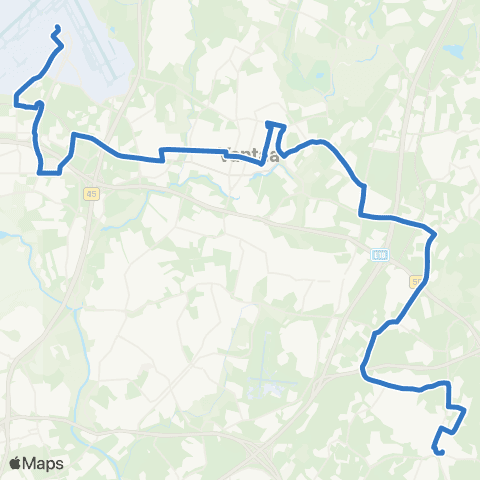 HSL Mellunmäki(M)-Tikkurila-Aviapolis-Lentoasema map