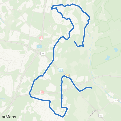 HSL Länsisalmi-Itä-Hakkila-Sotungin koulu map