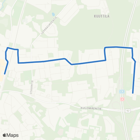 HSL Jokivarsi-Korso map