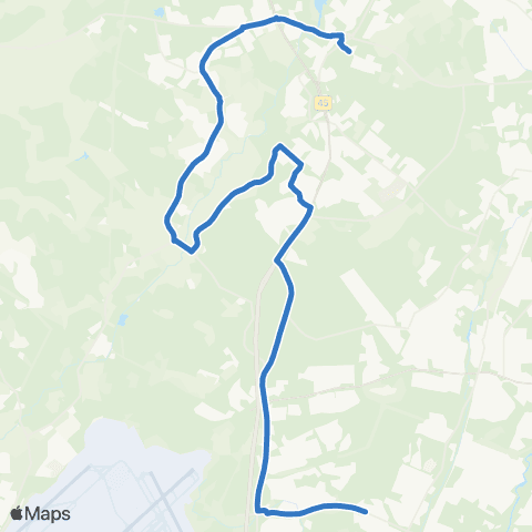 HSL Leinelä-Lahela-Hyrylä map