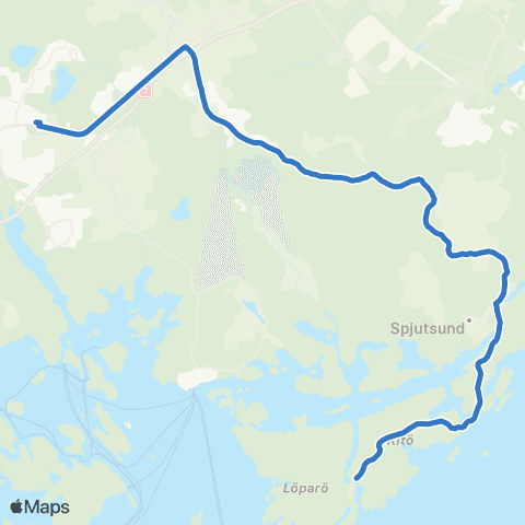 HSL Söderkulla-Box-Spjutsund-Kitö map