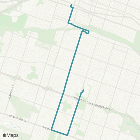 HSR Upper Wellington map