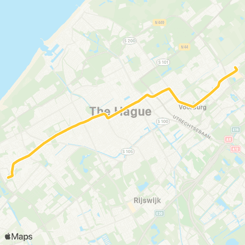 HTM Kraayenstein - Leidschendam map