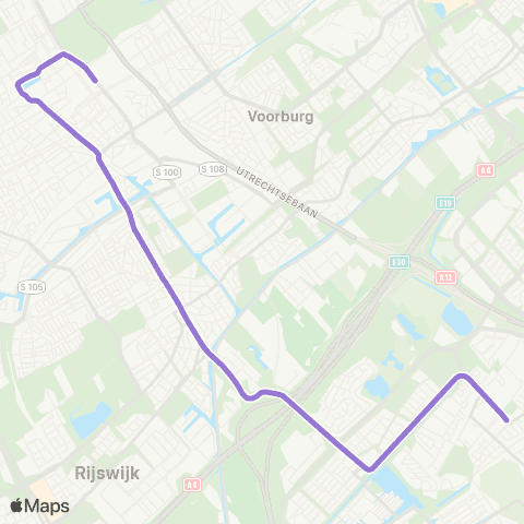 HTM Nootdorp - Kalvermarkt map