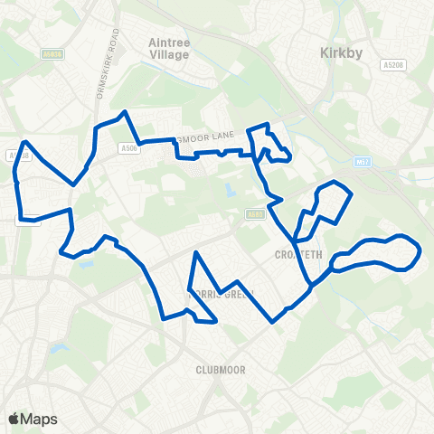Huyton Travel Lavender Way - Lavender Way map