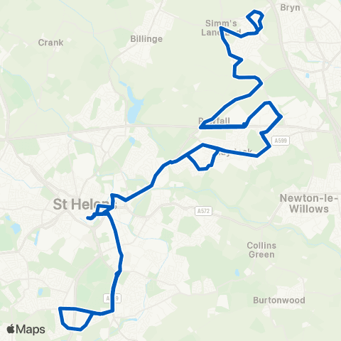 Huyton Travel The Gerard Centre - The Gerard Centre map