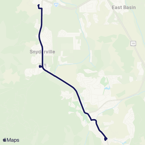 High Valley Transit The High Line map